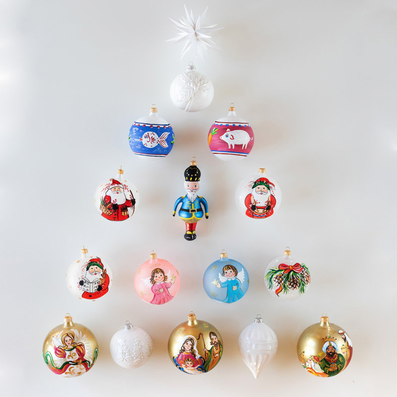 ORNAMENTS 5'' Handmade Glass Fantasy & Sci-Fi Ornament