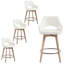 Tabouret de comptoir pivotant en similicuir Ashwell-131199346