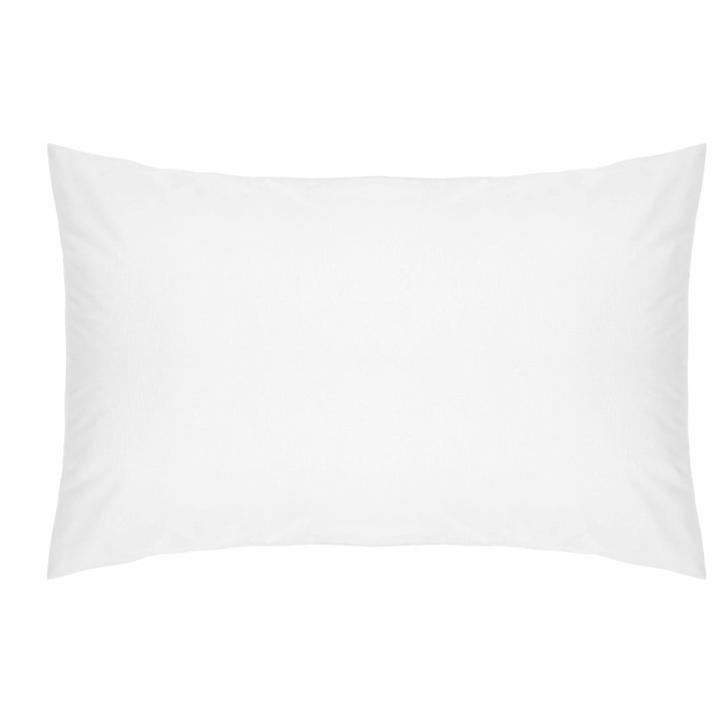 200 TC 50/50 Percale Polycotton Cotton Blend/Polyester, 51 x 91 cm, White