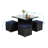 Patio Dining Set with , Cushions Included