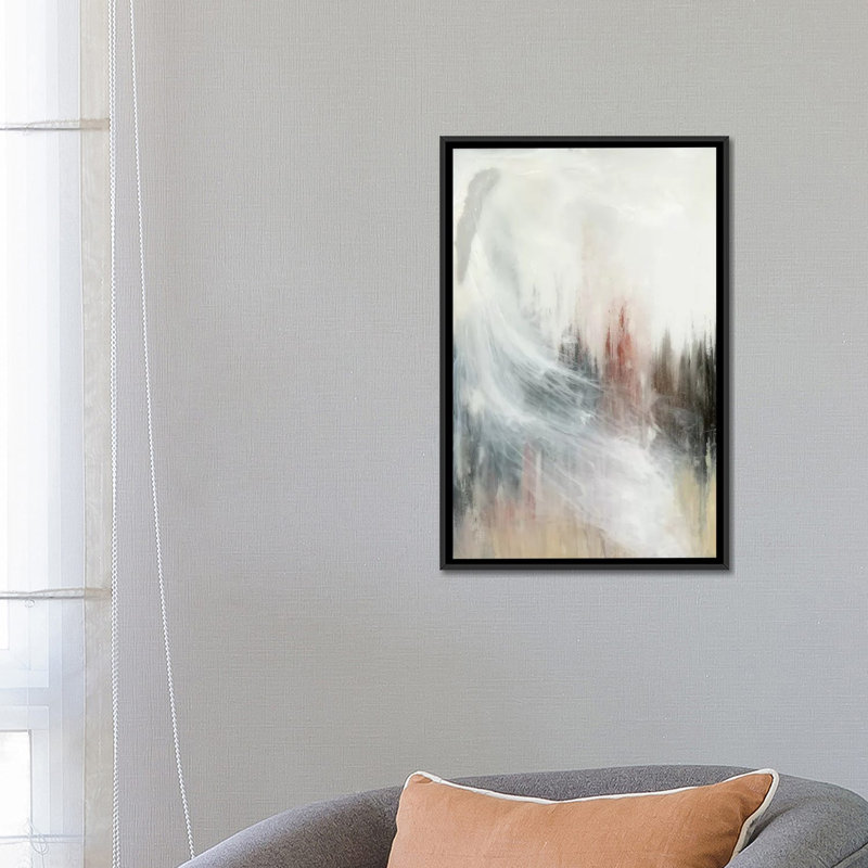 « shift », impression sur toile, H 26 po x l 18 po x P 1,5 po, Toile avec cadre noir, Pas de tapis