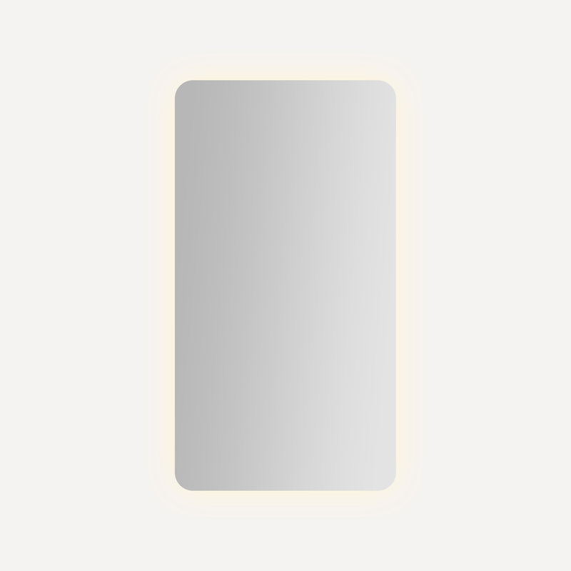 Presence Rounded Corner Cabinet, 24" x 44" x 4"