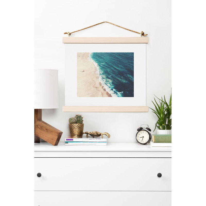 « beach nazare », impression, H 8 po x l 10 po x P 2 po, Papier, Blanc