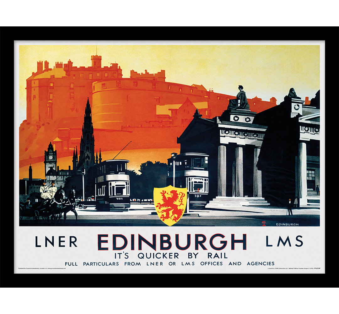 Edinburgh Trams by NMSI - No Frame Memorabilia