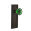 Mission Plate with Crystal Emerald Door Knob-1873214871-1873214875