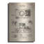 «Caméra, 1936 Blueprint Brevet Parchment», art mural en métal, 12 po x 16 po-547936020