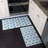 Devki Geometric Non-Skid Kitchen Mat-977769959