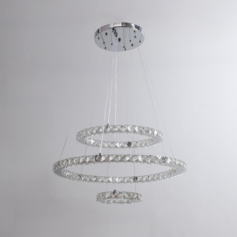 3 - Light Transparent LED Pendant