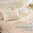 PHF 100% Cotton Ruffle Waffle Pillow Shams, 2 Pack Soft Skin-Friendly Bed Pillow Covers for Aesthetic Home Decor-124298558-124298561