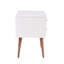 Table de chevet avec rangement 2 tiroirs