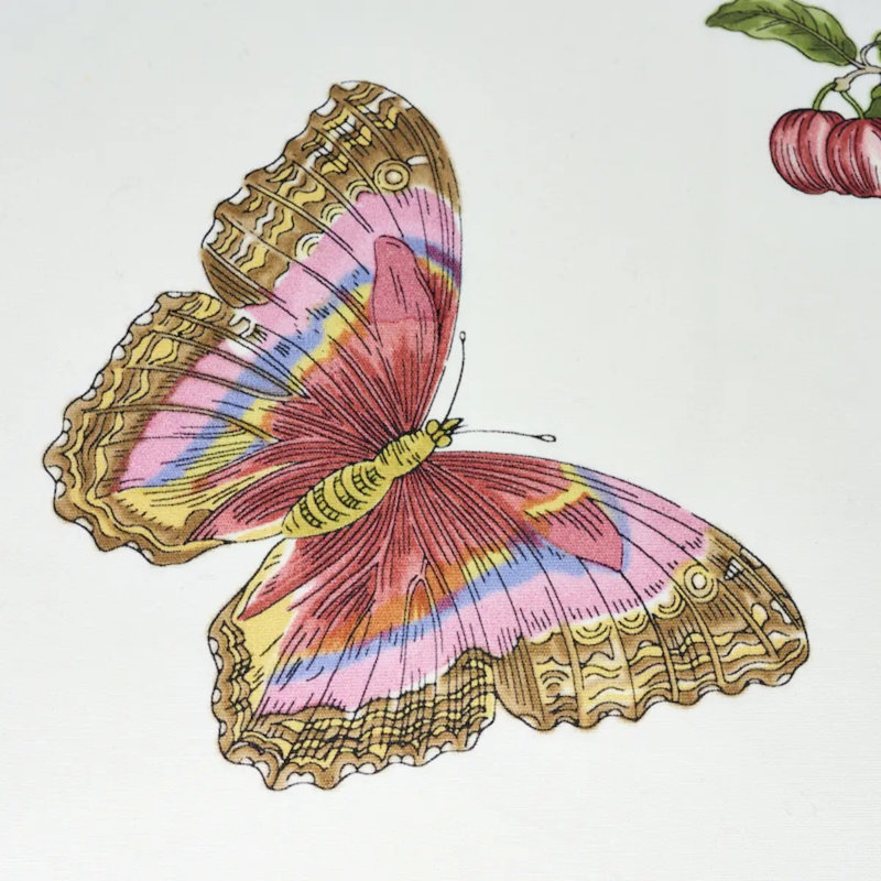 Baudin Butterfly Chintz Pillow
