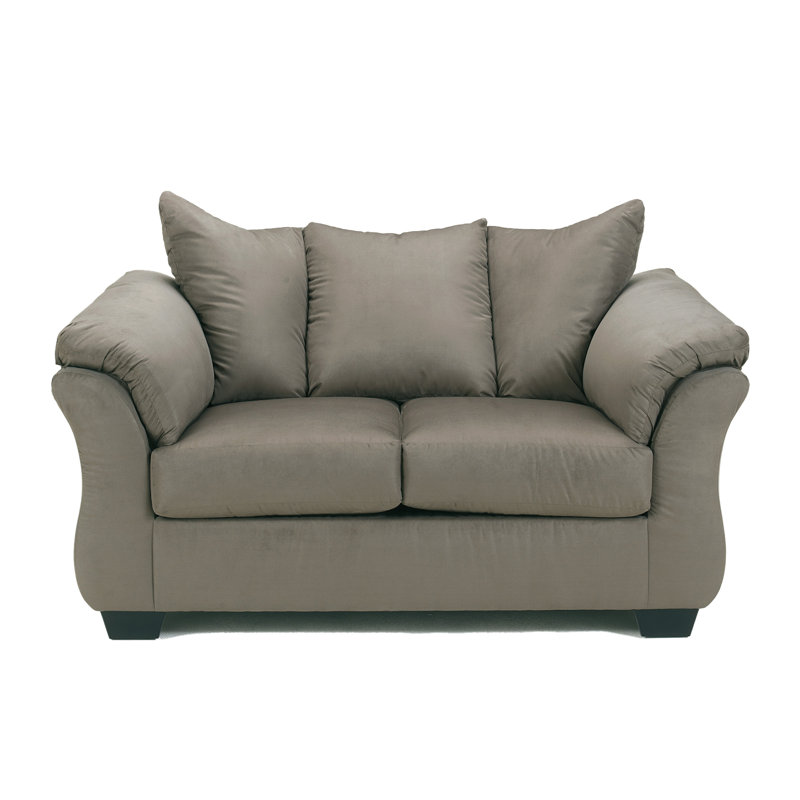 Canapé avec accoudoirs à plateau-coussin Darcy, Pavées, H 37 po x l 67 po x P 39 po