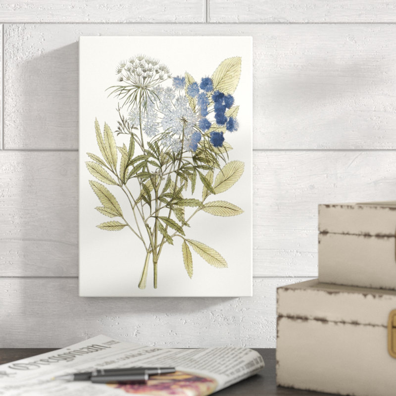 Lacy Leaves I - Painting Print, 30cm H x 20cm W, Wrapped Canvas