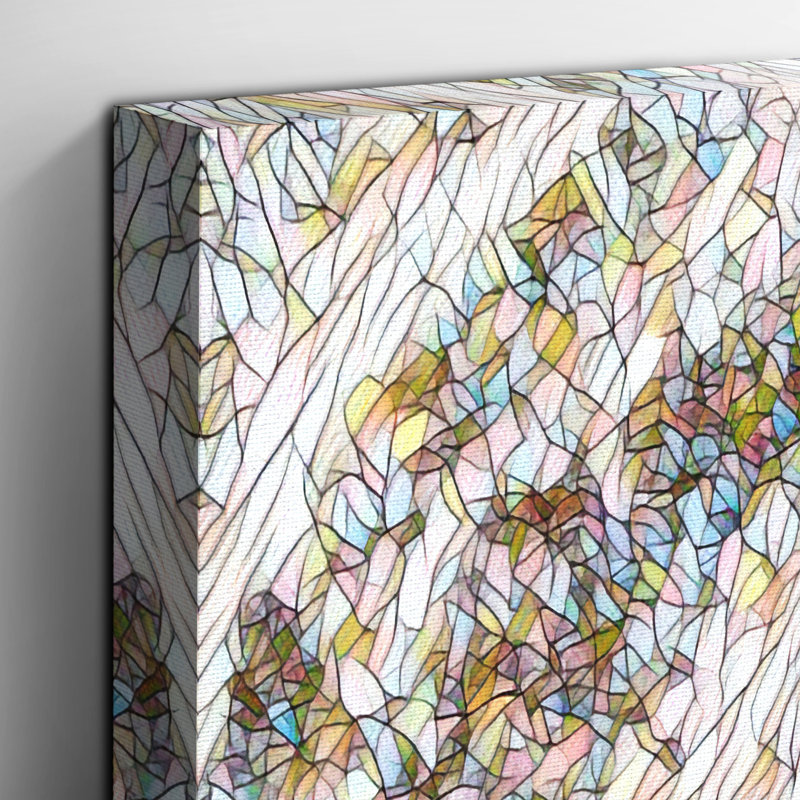 White Daisy Flower 7 - Wrapped Canvas, 50cm H x 76cm W