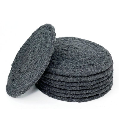 Cotton Round 8 Piece Coaster Set