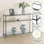 Carolina Console Table with Shelves-284793186-333498204