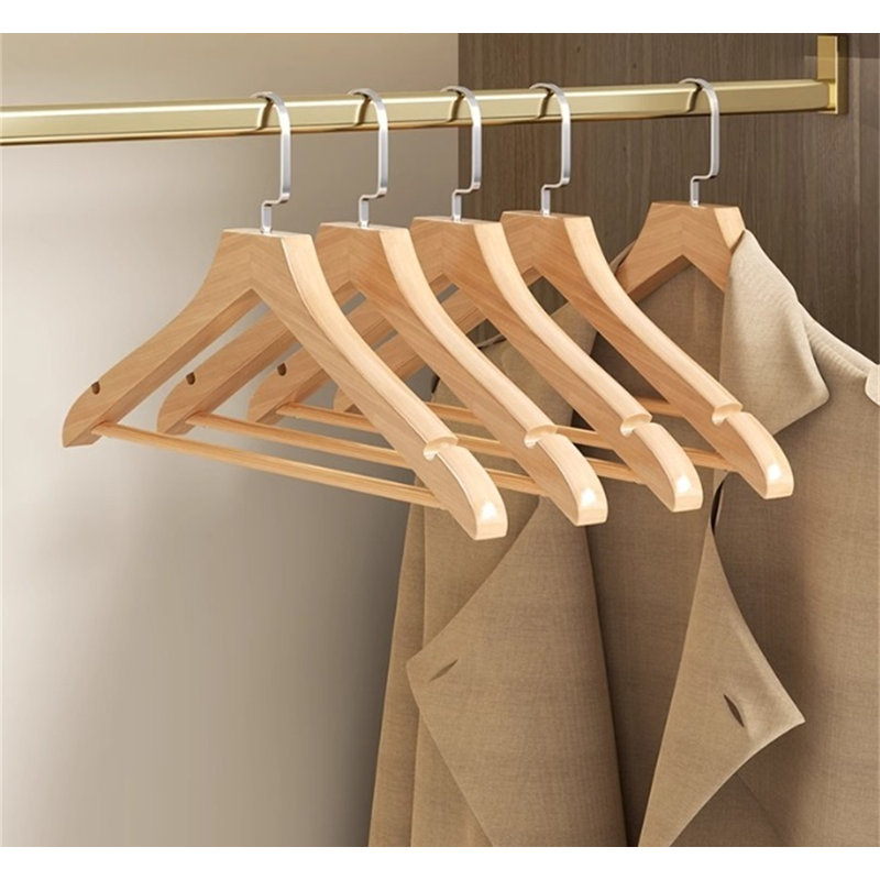 Solid Wood Clothes Hanger, 5