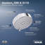 Awaken G90 1.75 Gpm Multifunction Showerhead