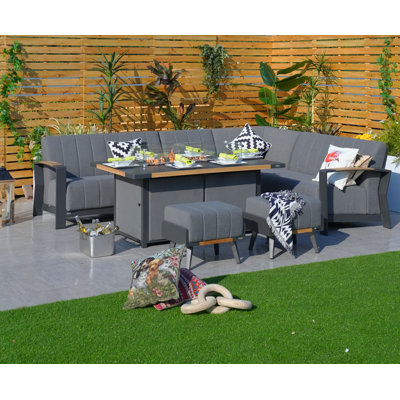 Speier 8 - Person Patio Conversation Set with Cushions