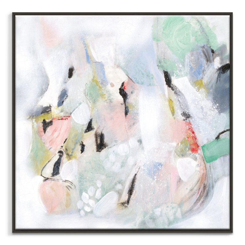 Brenda Meynell - Print on Canvas, 102cm H x 102cm W, Black Floater Frame