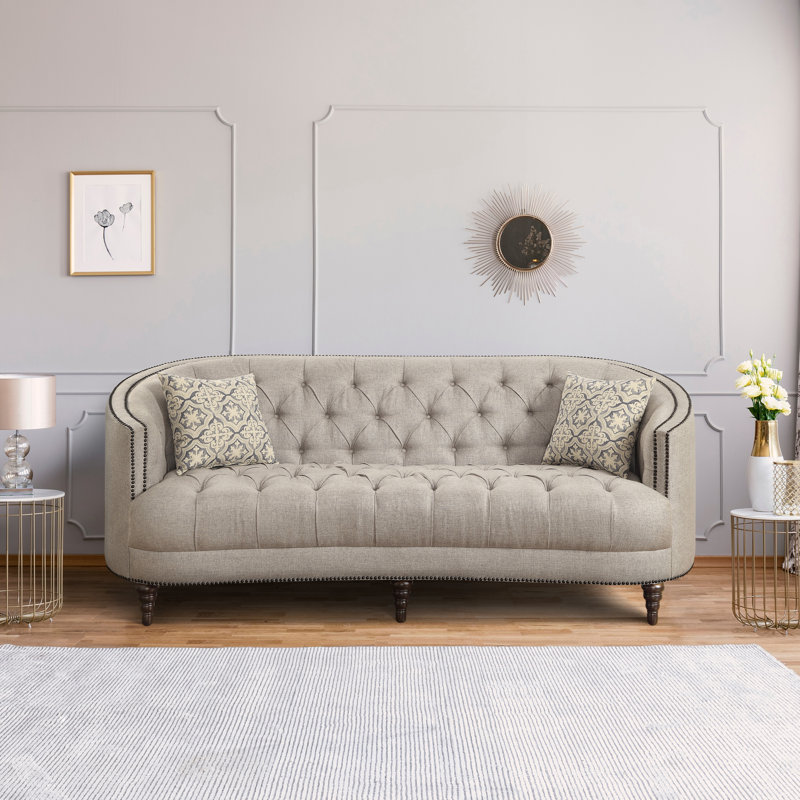 Abernethy 85" Recessed Arm Sofa