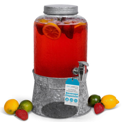2.5oz. Glass Beverage Dispenser