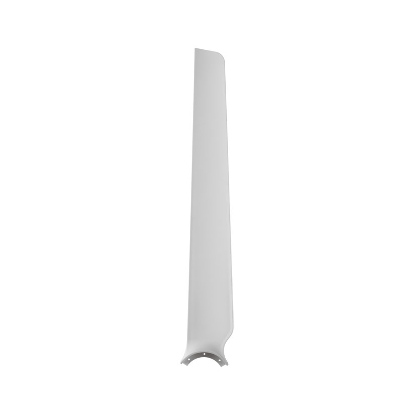 TriAire 72 inch Indoor/Outdoor Ceiling Fan Blade Set of 3 - Matte White, Matte White, 1.95" H x 34.67" W x 5.92" D