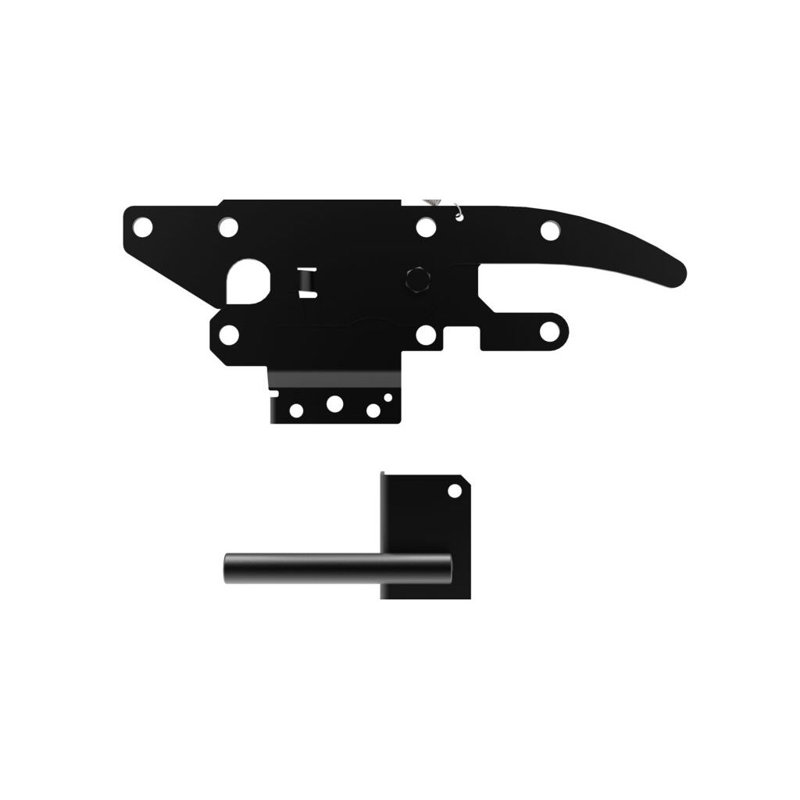 Two-Sided Locking Post Latch