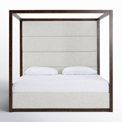 Langley Tufted Canopy Bed