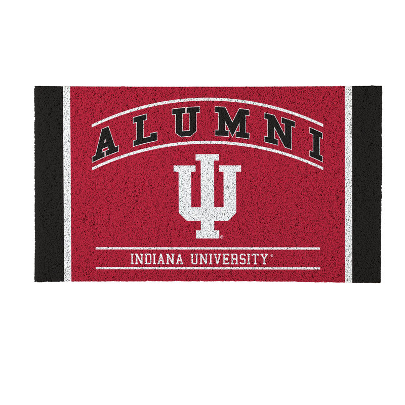 Tapis en PVC pour anciens étudiants de l'Université Indiana, 28 po x 16 po