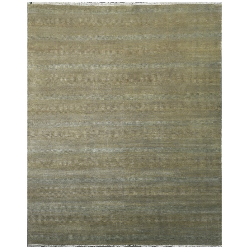 One-of-a-Kind Rectangle 12' X 15' Hand Knotted Area Rug