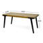 1 DINING TABLE+2 DINING BENCHES