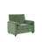 41" Wide Armchair Upholstered Modern Accent Chair,Green-126672131