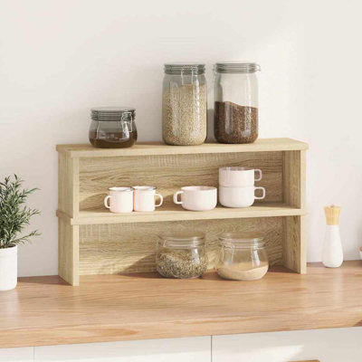 Kitchen Racks Stackable 2 Pcs 15x16 Cm