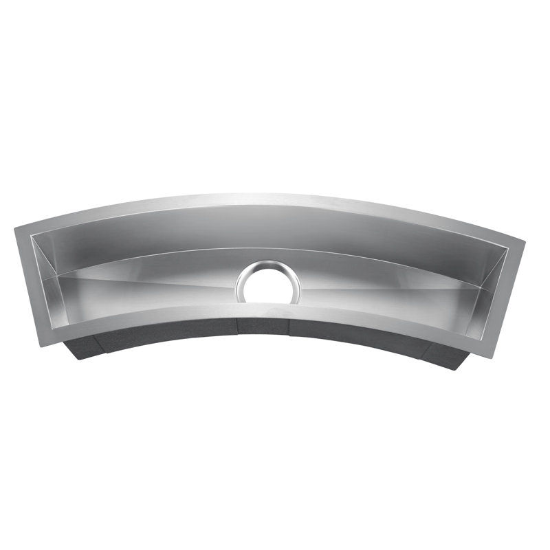 Wolcott 32.75 " L Drop-In Single Bowl Stainless Steel Kitchen Sink