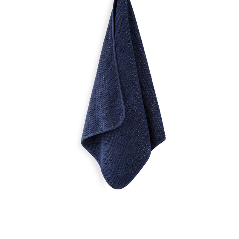 Clean Ocean Waffle Bath Towel, Oxford