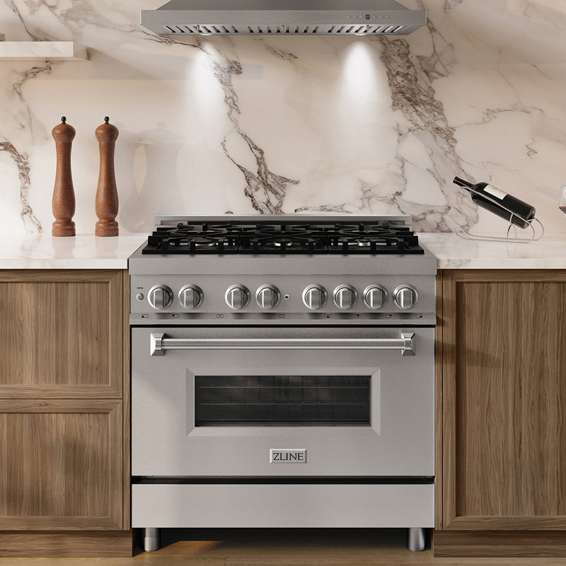 ZLINE 36" Legacy Dual Fuel Range, Stainless Steel