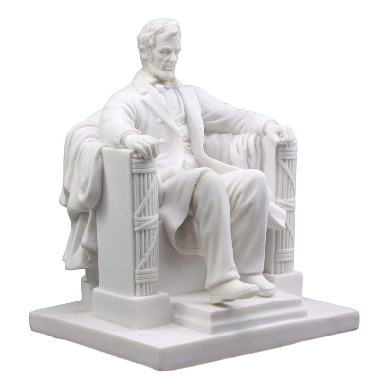 Figurine lincoln assis abraham Tamura