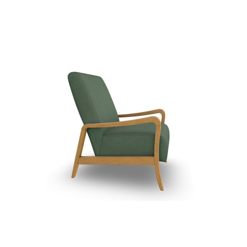 Fauteuil d'appoint moderne, Bouleau couleur miel, Pin