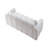 3-Seater Sofa with 2 Pillows (White)