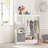 Helen 33.4'' Wide Airmoire with Mirror-1725318993