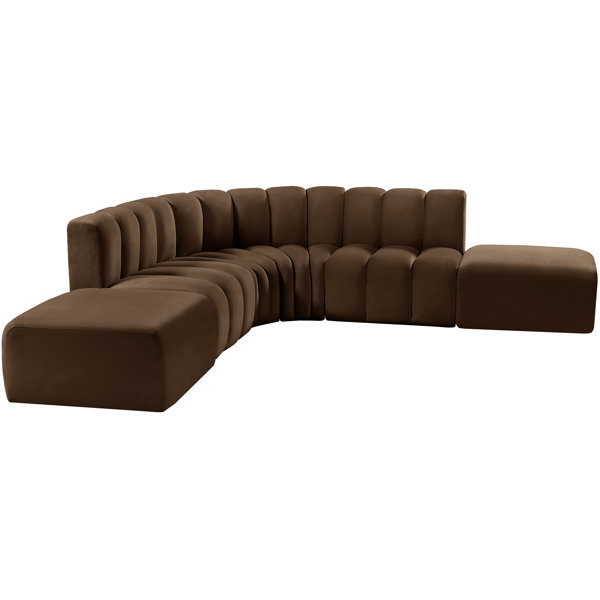 Wrought Studio Issic Upholstered Sectional - Wayfair Canada