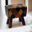 Leather Footstool
