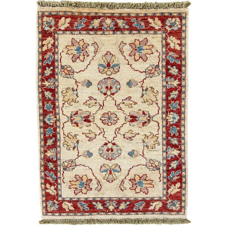 Oriental Wool Hand Woven 62cm X 91cm Area Rug