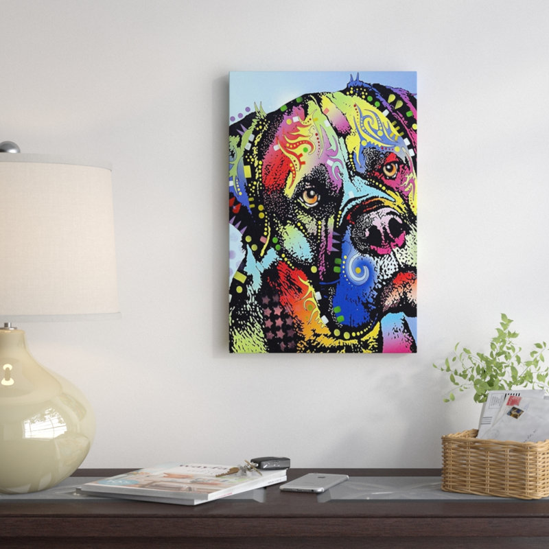 Impression sur toile tendue, H 26 po x l 18 po x P 1,5 po, Toile tendue