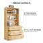 Bibliothèque en verre Reshod H 71 "x l 70,9"-434770838