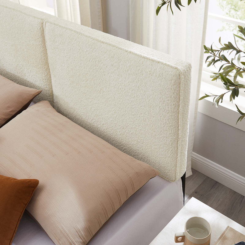 Modway Lindee Headboard, Queen, Cream