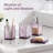 Lavender purple acrylic bathroom countertop set