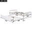Lit plate-forme avec lit gigogne-444515716