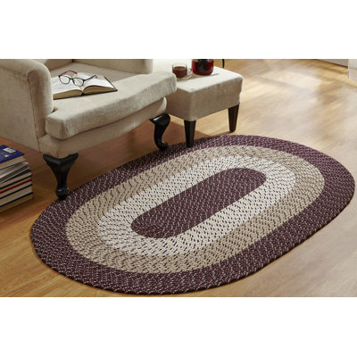 Tapis bourgogne / brun McClure